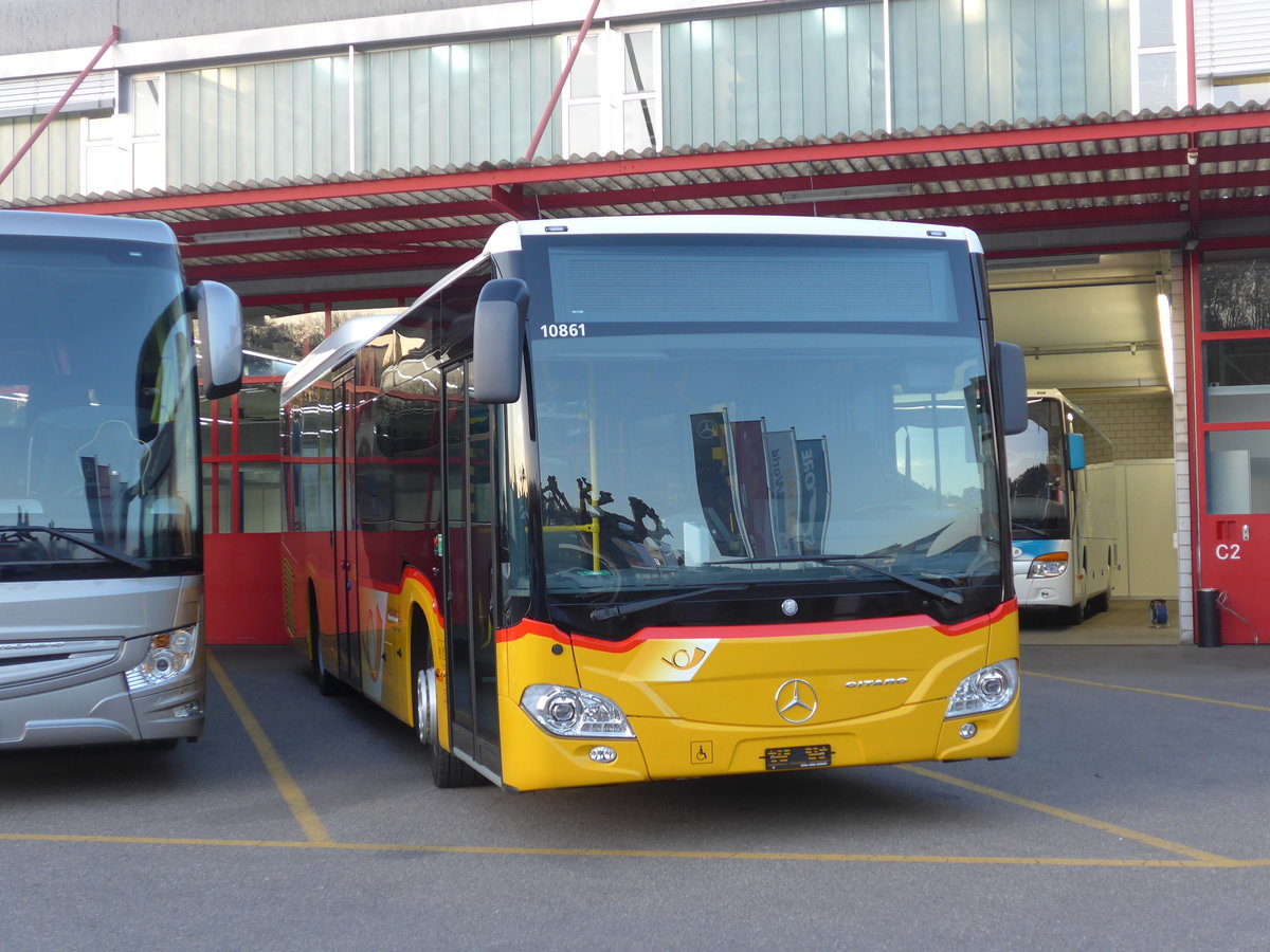 (186'242) - Amstein, Willisau - Mercedes am 3. November 2017 in Kloten, EvoBus