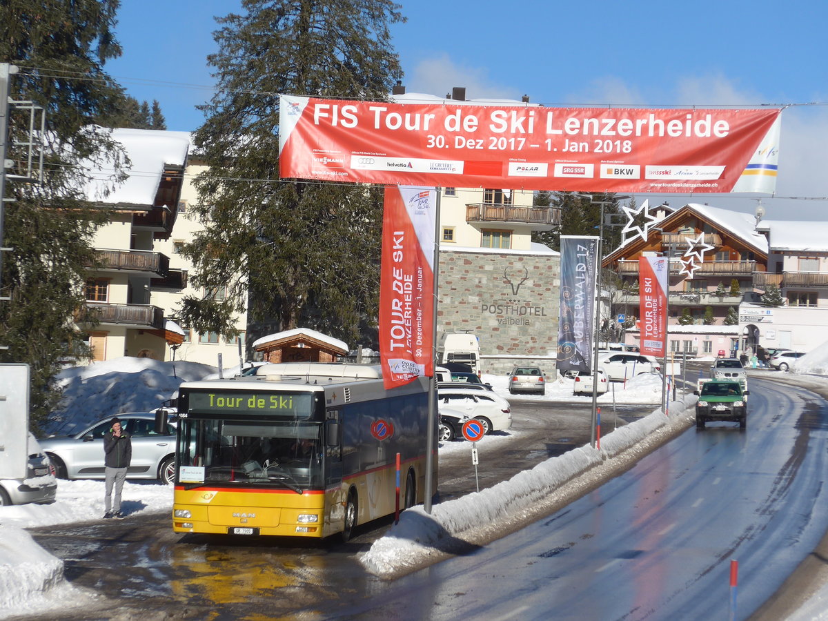 (187'577) - Dnser, Trimmis - GR 7905 - MAN am 1. Januar 2018 in Valbella, Tour de Ski