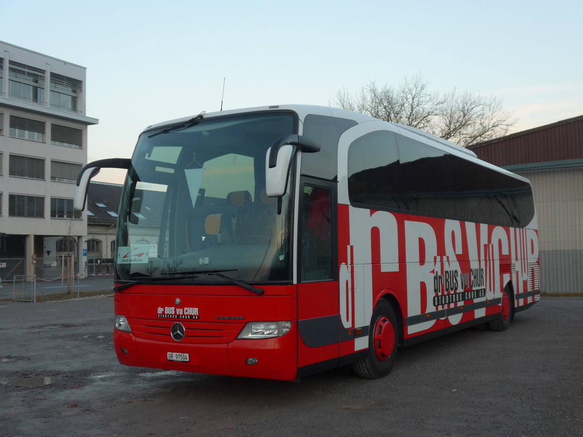 (187'662) - SBC Chur - Nr. 4/GR 97'504 - Mercedes (ex Bruns, D-Varel) am 6. Januar 2018 in Thun, Allmend