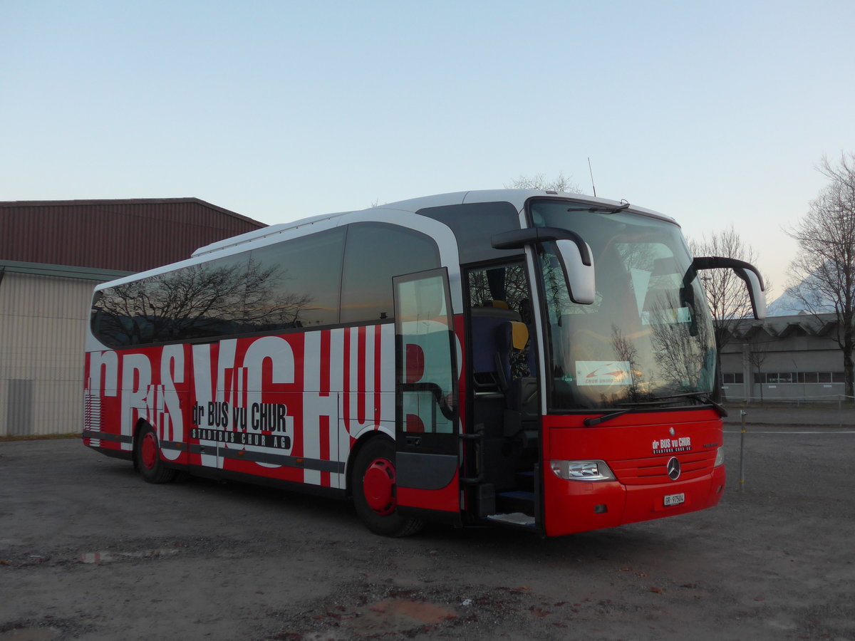 (187'663) - SBC Chur - Nr. 4/GR 97'504 - Mercedes (ex Bruns, D-Varel) am 6. Januar 2018 in Thun, Allmend