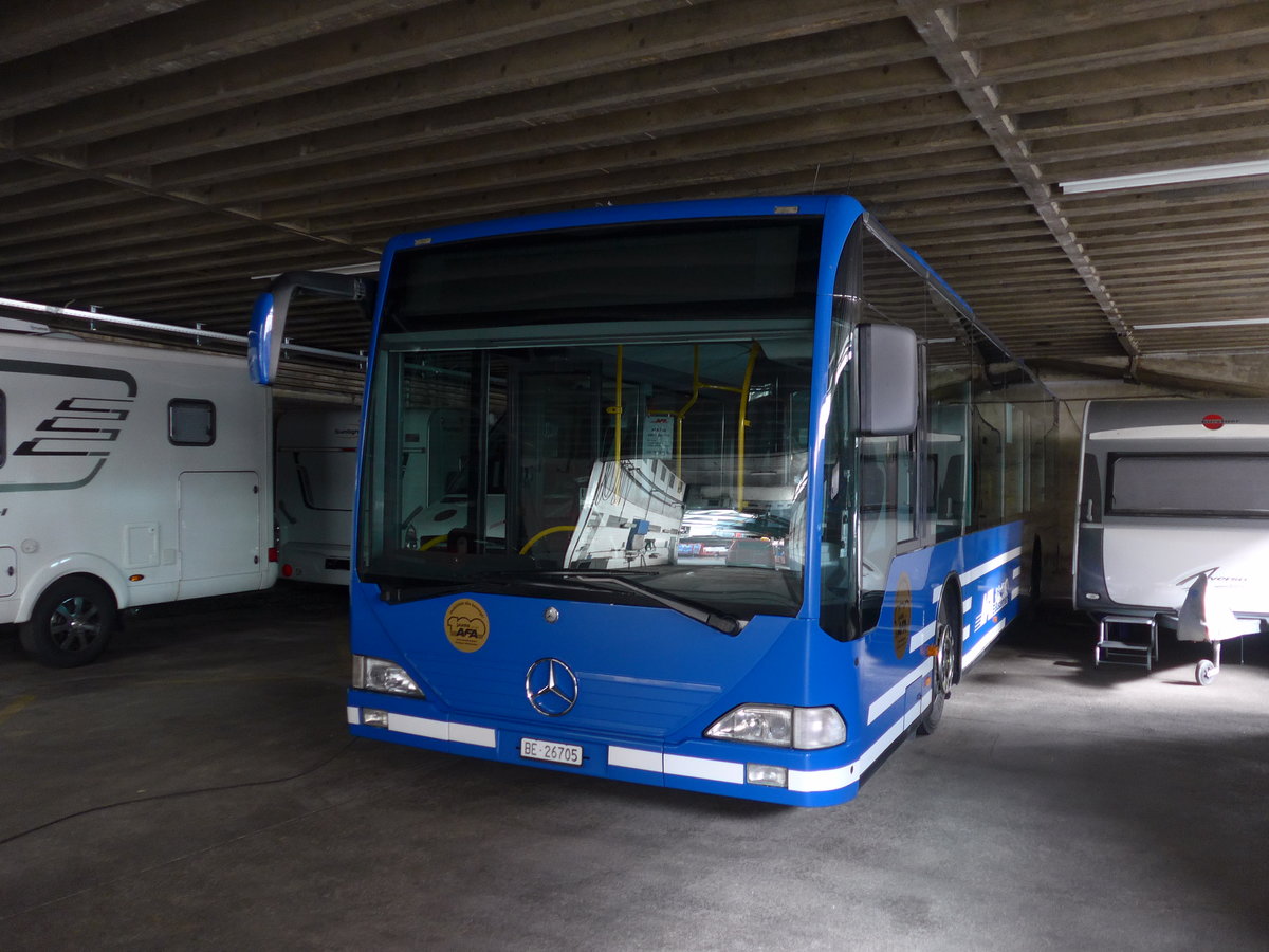 (187'762) - AFA Adelboden - Nr. 93/BE 26'705 - Mercedes (ex Nr. 5) am 7. Januar 2018 in Adelboden, Busstation