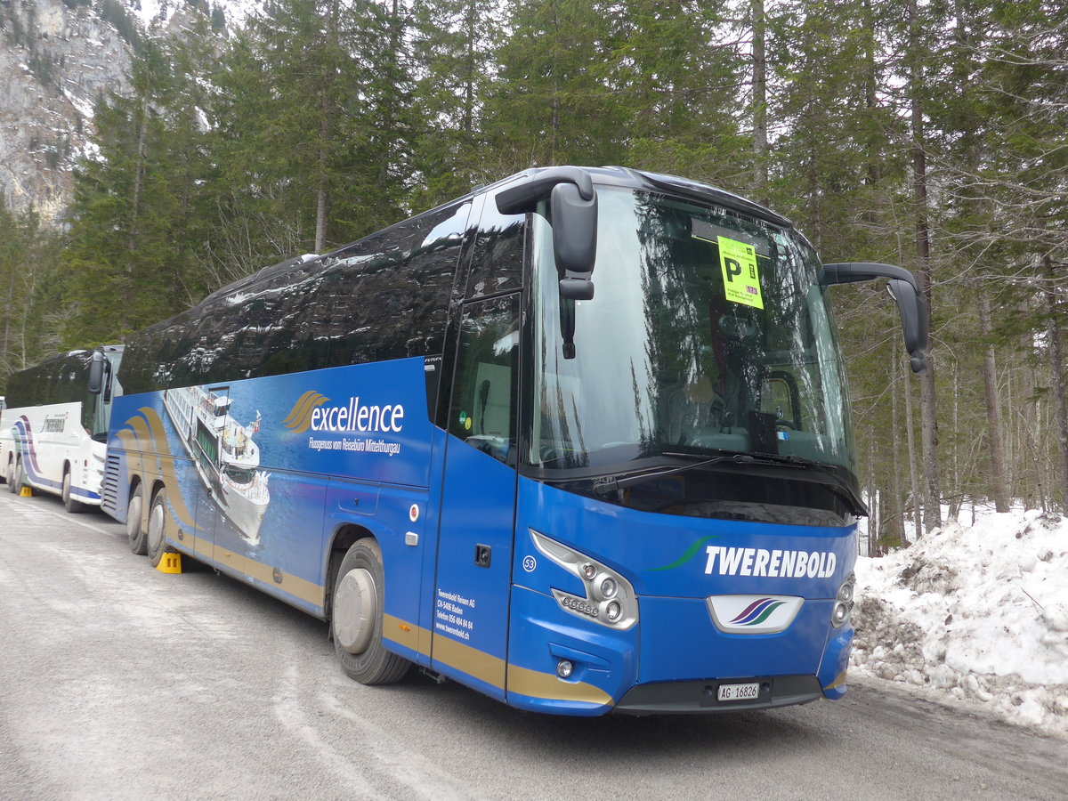 (187'788) - Twerenbold, Baden - Nr. 53/AG 16'826 - VDL am 7. Januar 2018 in Adelboden, Unter dem Birg