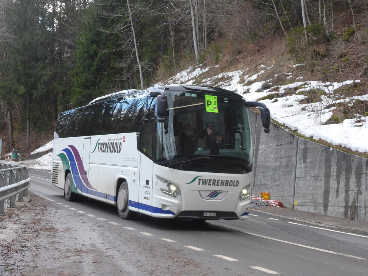 (187'873) - Twerenbold, Baden - Nr. 47/AG 14'215 - VDL am 7. Januar 2018 in Achseten, Schmitten