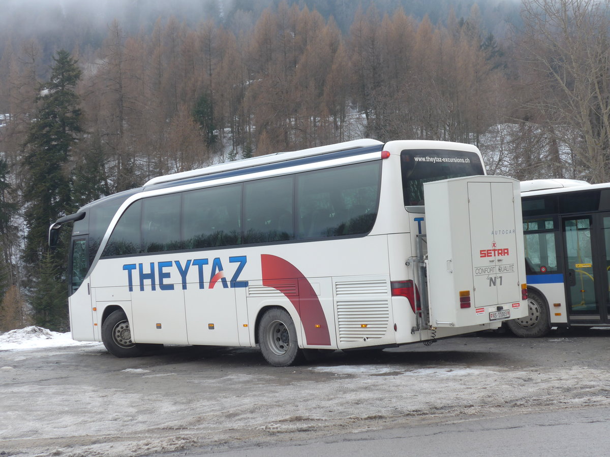 (188'904) - Theytaz, Sion - VS 11'003 - Setra am 18. Februar 2018 in Ovronnaz, Lui Teise