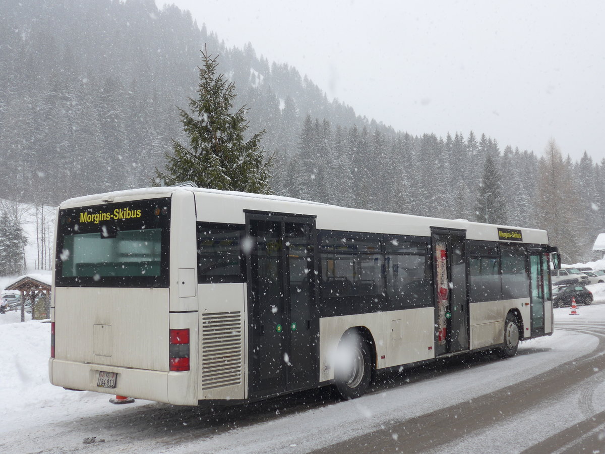 (189'000) - Tlmorgins, Morgins - VS 164'813 - MAN am 3. Mrz 2018 in Morgins, Place d'Eglise