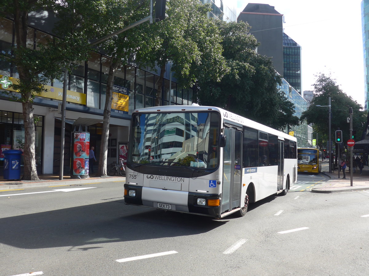 (191'724) - GO Wellington - Nr. 755/GEK73 - MAN/Designline am 27. April 2018 in Wellington