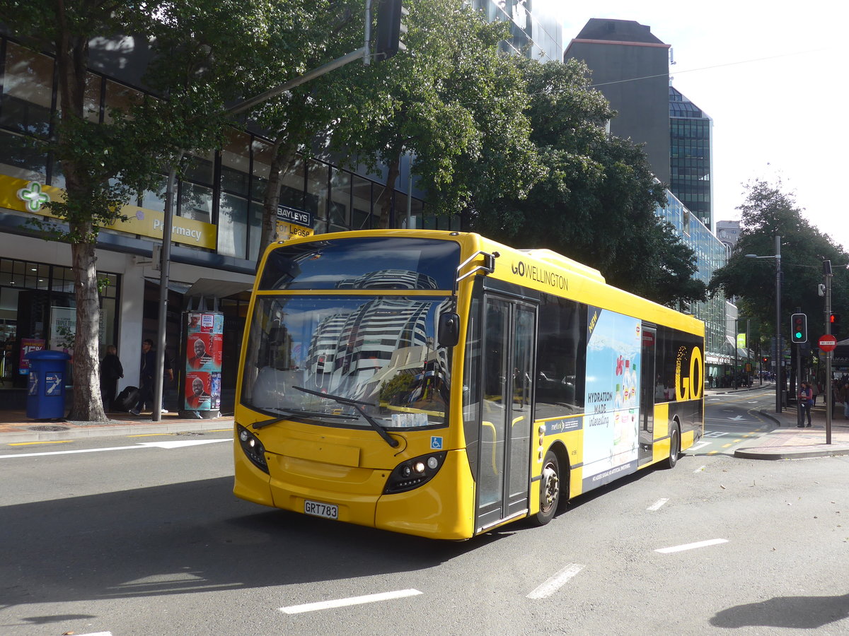 (191'725) - GO Wellington - Nr. 4196/GRT783 - Alexander Dennis/KiwiBus am 27. April 2018 in Wellington