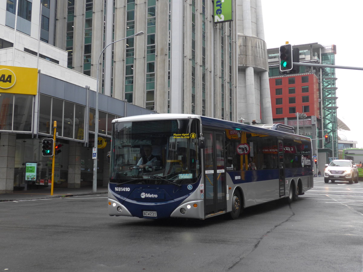 (192'138) - AT Metro, Auckland - Nr. NB1410/BCW231 - MAN/Designline am 30. April 2018 in Auckland