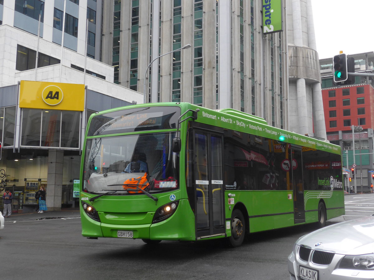 (192'139) - AT Metro, Auckland - Nr. 4036/GBH158 - Alexander Dennis/KiwiBus am 30. April 2018 in Auckland