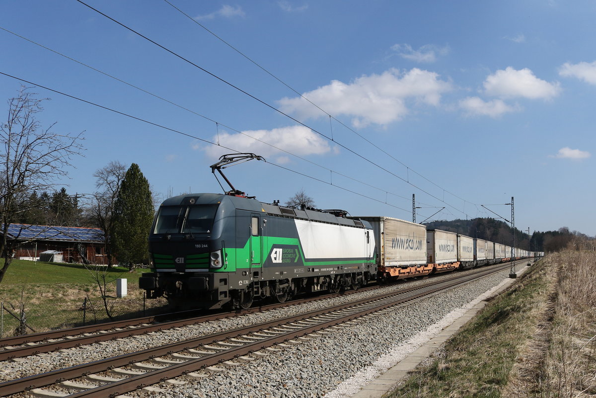 193 244 mit dem  Ekol  aus Salzburg kommend am 18. Mrz 2020 bei Grabensttt.