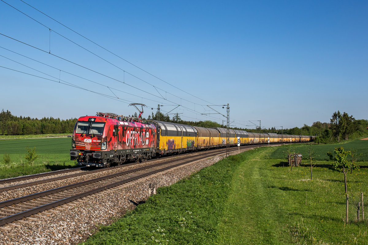 193 555 am 17. Mai 2017 bei Batzhausen.