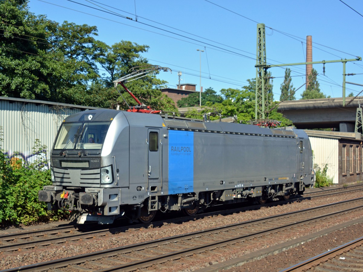 193 803-4 als LZ am 02.08.2013 in Hamburg Harburg