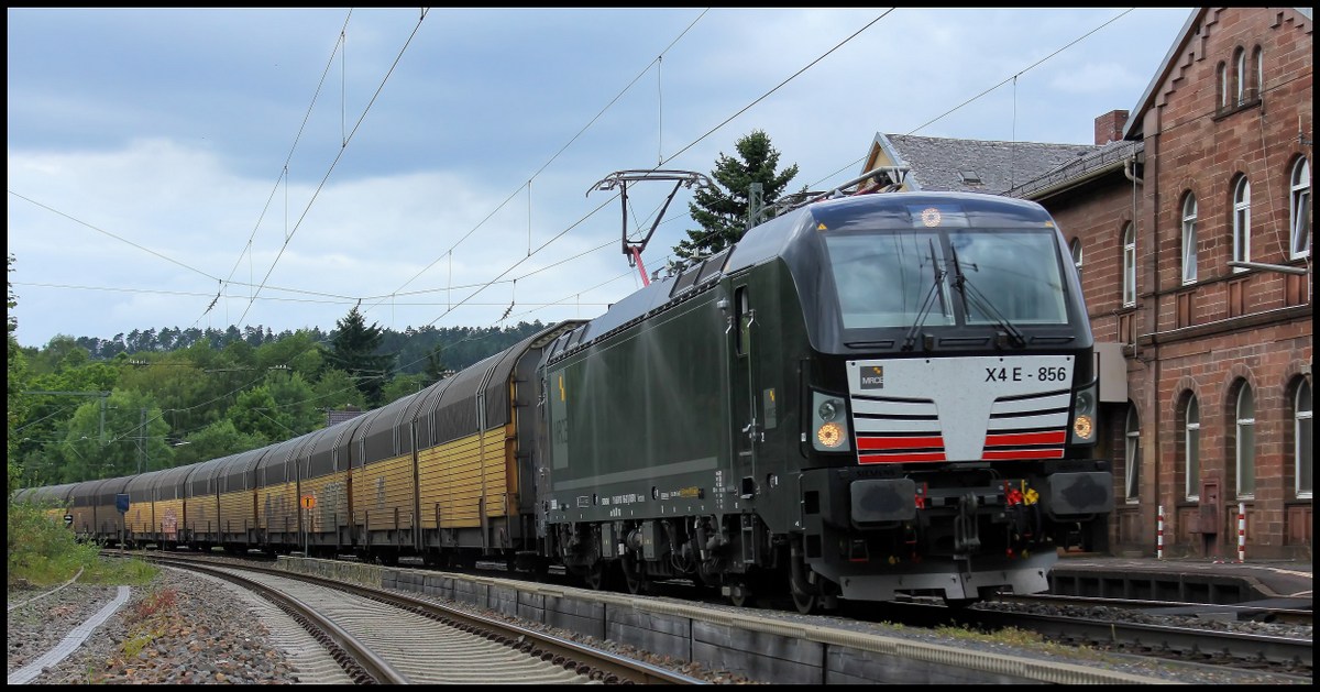 193 856 der PCT mit ARS Zug am 20.06.14 in Sterbfritz