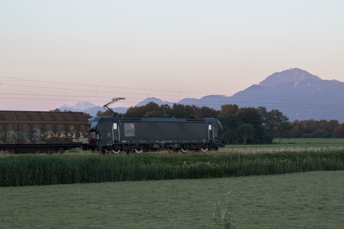 193 873-7 am spten Nachmittag des 30. Juni 2015 bei Weisham.