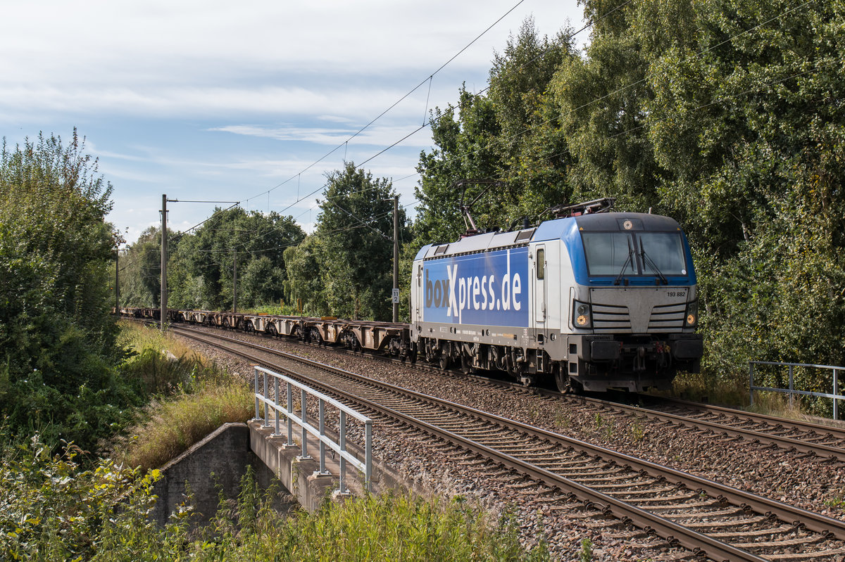 193 882 am 2. September 2016 bei Hamburg-Moorburg.