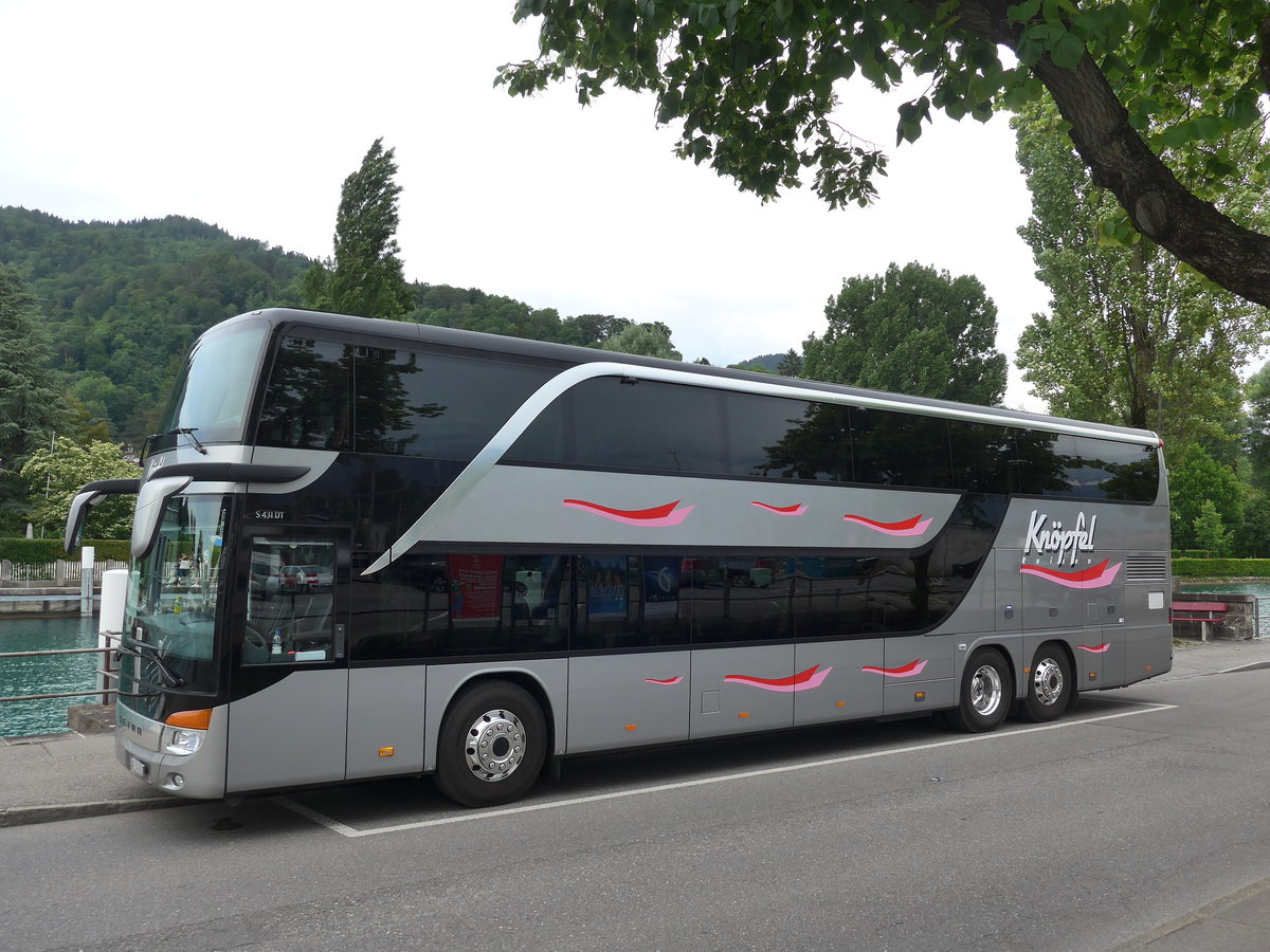 (193'569) - Knpfel, Dinhard - ZH 374'051 - Setra am 26. Mai 2018 bei der Schifflndte Thun