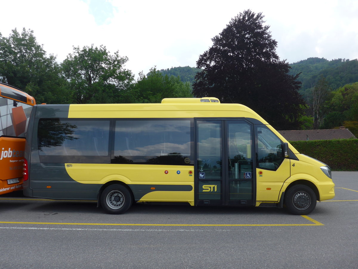 (193'764) - STI Thun - Nr. 4/BE 841'004 - Mercedes am 8. Juni 2018 bei der Schifflndte Thun