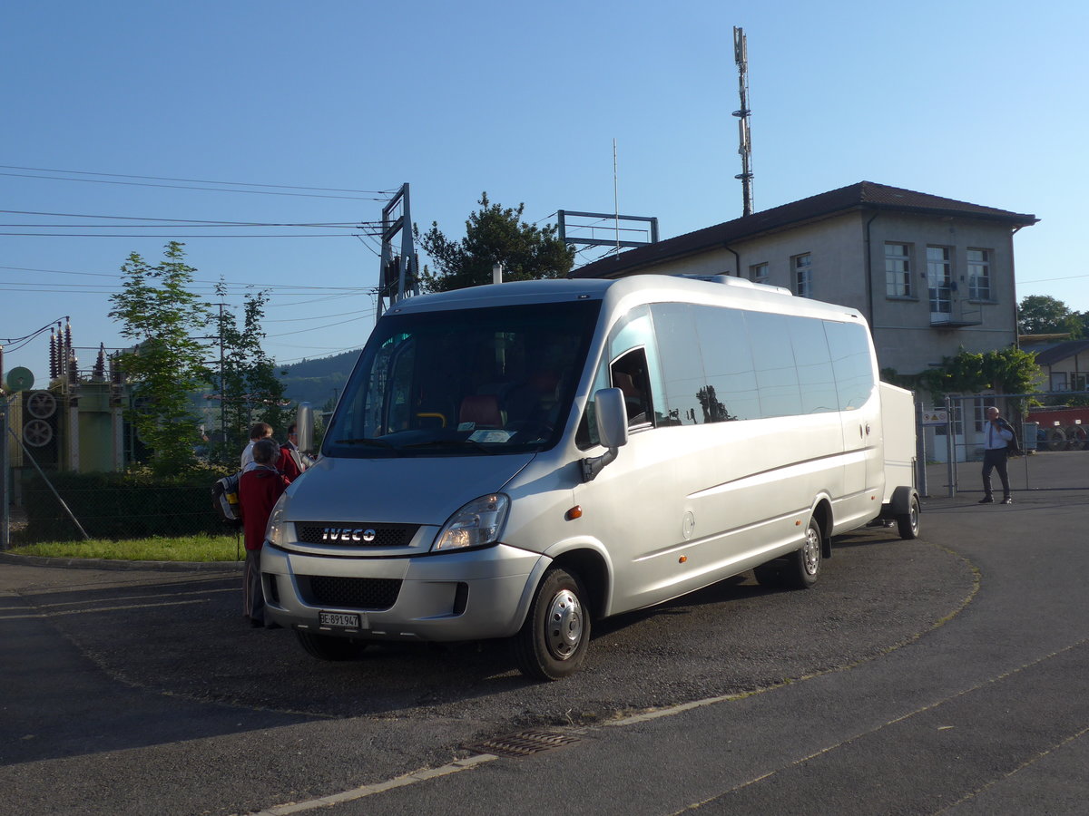 (194'003) - Scheiben, Emmenmatt - BE 891'947 - Iveco am 16. Juni 2018 in Steffisburg, Schwbis