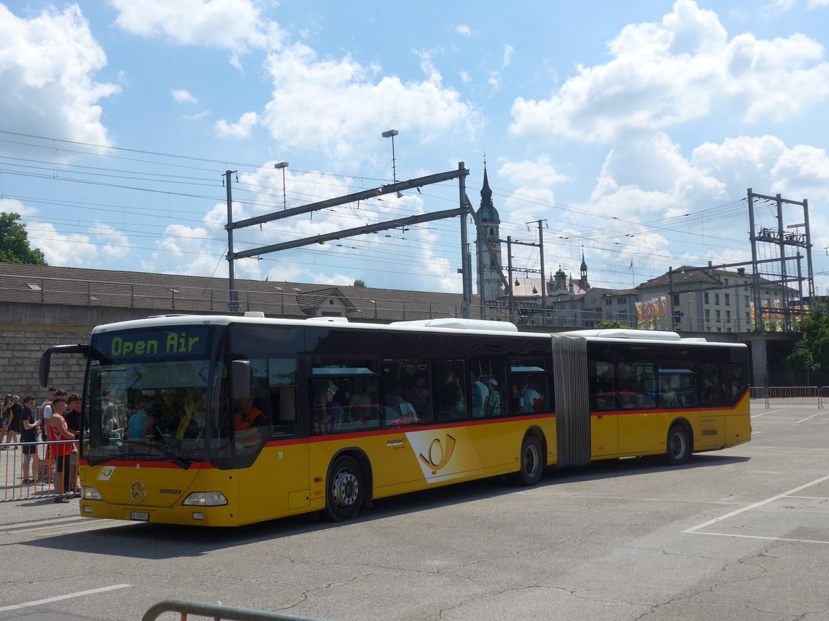 (194'607) - PostAuto Ostschweiz - TG 158'071 - Mercedes (ex Eruobus, Arbon Nr. 6) am 7. Juli 2018 in Frauenfeld, Jugendmusikschule