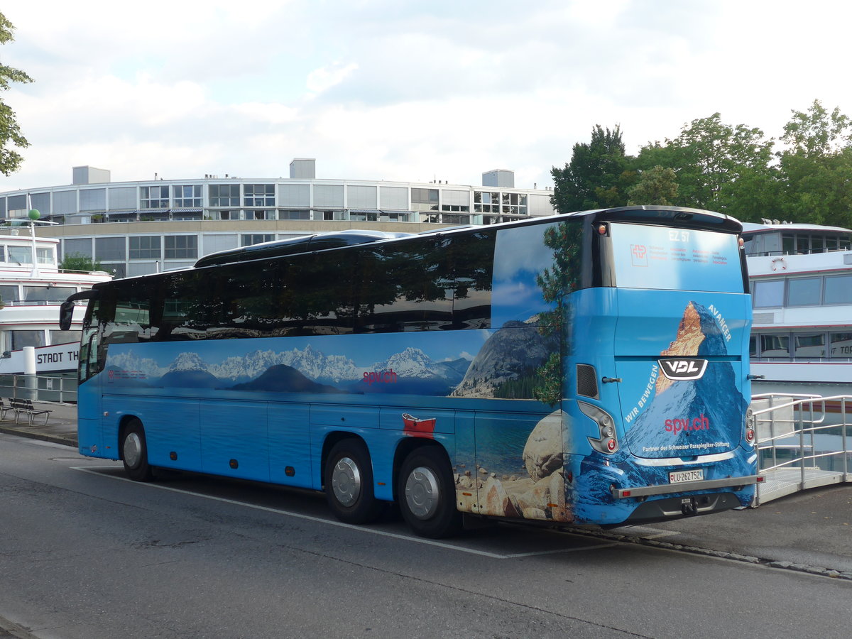 (194'771) - ARAG Ruswil - Nr. 57/LU 262'752 - VDL am 14. Juli 2018 bei der Schifflndte Thun