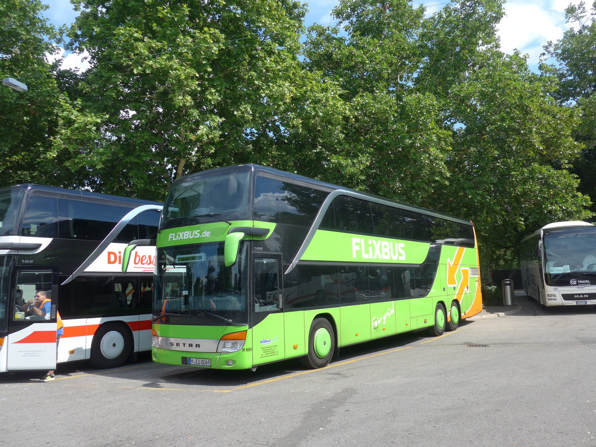 (194'889) - Aus Deutschland: Albus, Mnchen - Nr. M8069/M-EU 8069 - Setra am 15. Juli 2018 in Zrich, Sihlquai