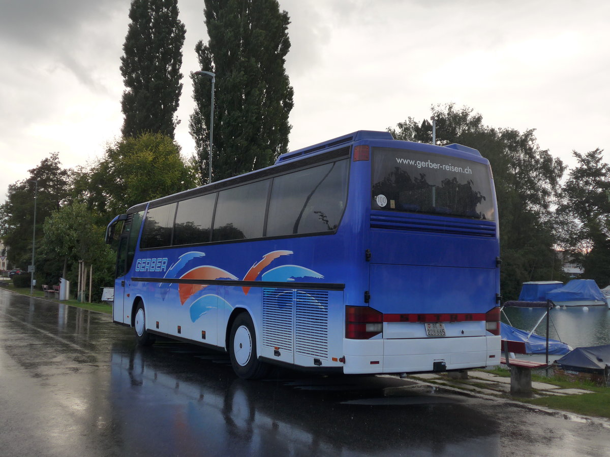 (195'032) - Gerber, Roggwil - Nr. 8/BE 228'665 - Setra am 21. Juli 2018 in Thun, Strandbad