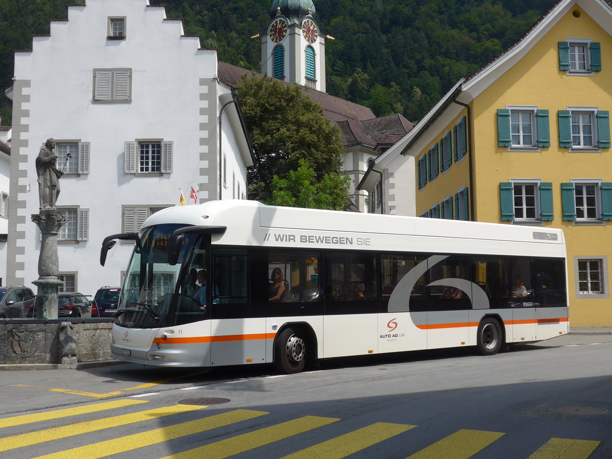 (195'432) - AAGU Altdorf - Nr. 11/UR 9128 - Hess am 1. August 2018 in Altdorf, Gemeindehaus