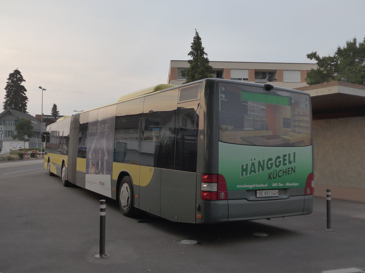 (195'528) - STI Thun - Nr. 144/BE 801'144 - MAN am 4. August 2018 in Thun, Lachen