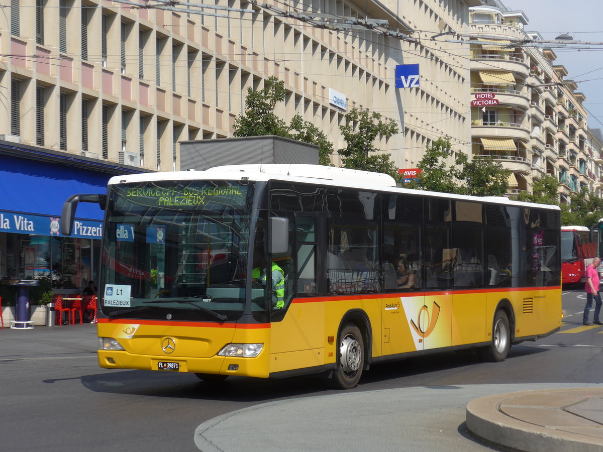 (195'772) - Aus Liechtenstein: Schdler, Triesenberg - Nr. 71/FL 39'871 - Mercedes (ex PostAuto Ostschweiz Nr. 20) am 6. August 2018 beim Bahnhof Lausanne