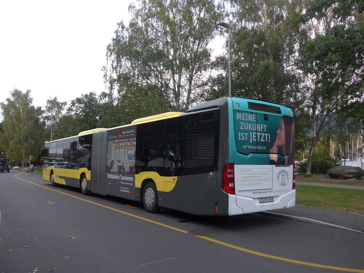 (195'795) - STI Thun - Nr. 184/BE 804'184 - Mercedes am 9. August 2018 in Thun, Lachen