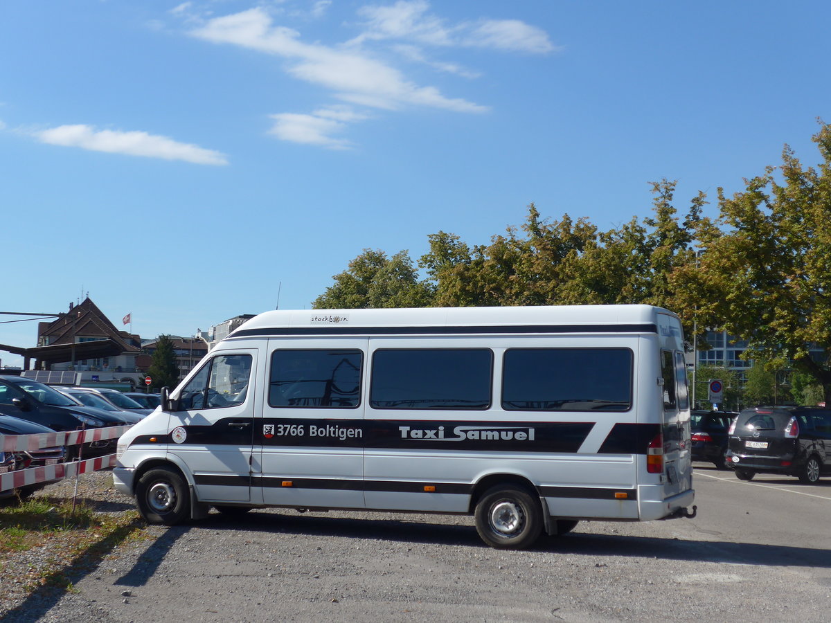 (195'797) - Stryffeler, Boltigen - BE 407'333 - Mercedes am 11. August 2018 in Thun, Rosenau