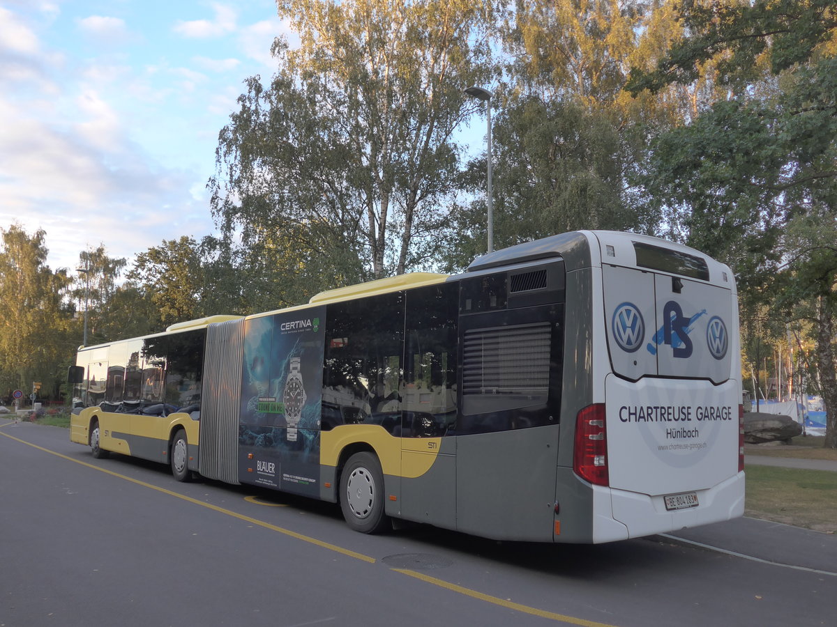 (195'800) - STI Thun - Nr. 183/BE 804'183 - Mercedes am 11. August 2018 in Thun, Lachen