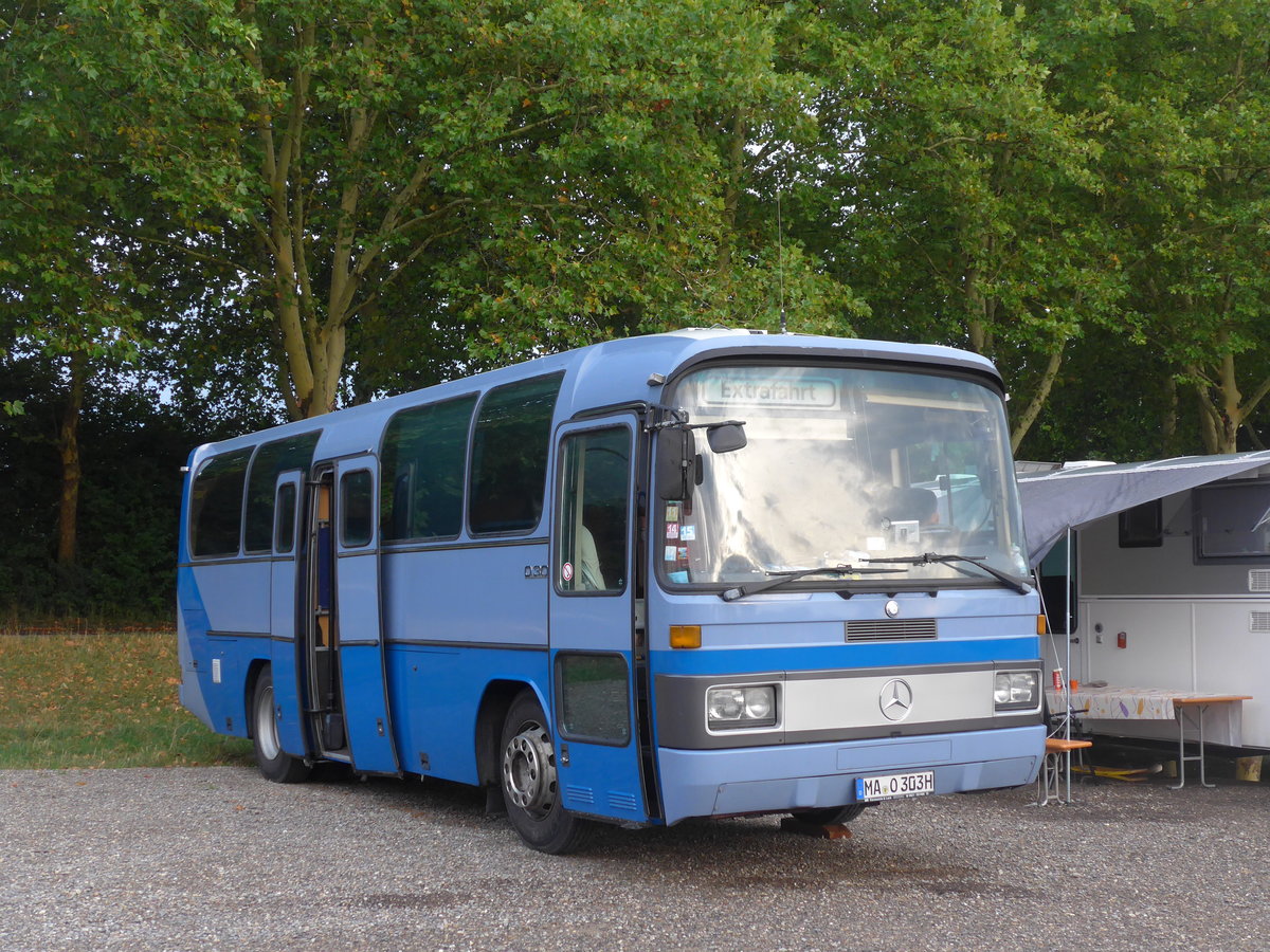 (195'880) - Aus Deutschland: ??? - MA-O 303H - Mercedes (ex Steiner, CH-Niedergesteln) am 17. August 2018 in Wettingen, Zirkuswiese