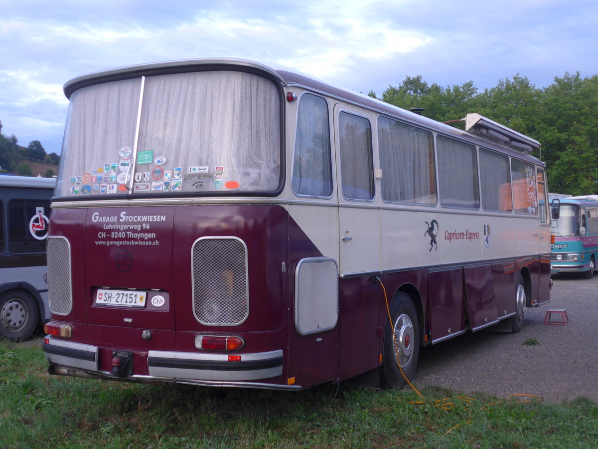 (195'927) - Brngger, Elsau - SH 27'151 - Setra am 17. August 2018 in Wettingen, Zirkuswiese