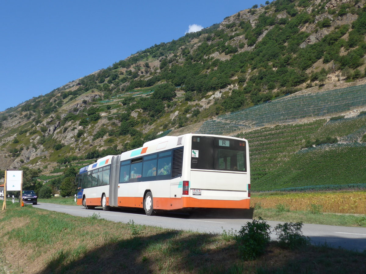 (196'042) - Ruffiner, Turtmann - VS 320'725 - Volvo (ex Globe-Limo, Genve Nr. 354; ex TPG Genve Nr. 354) am 19. August 2018 in Gampel, Open-Air