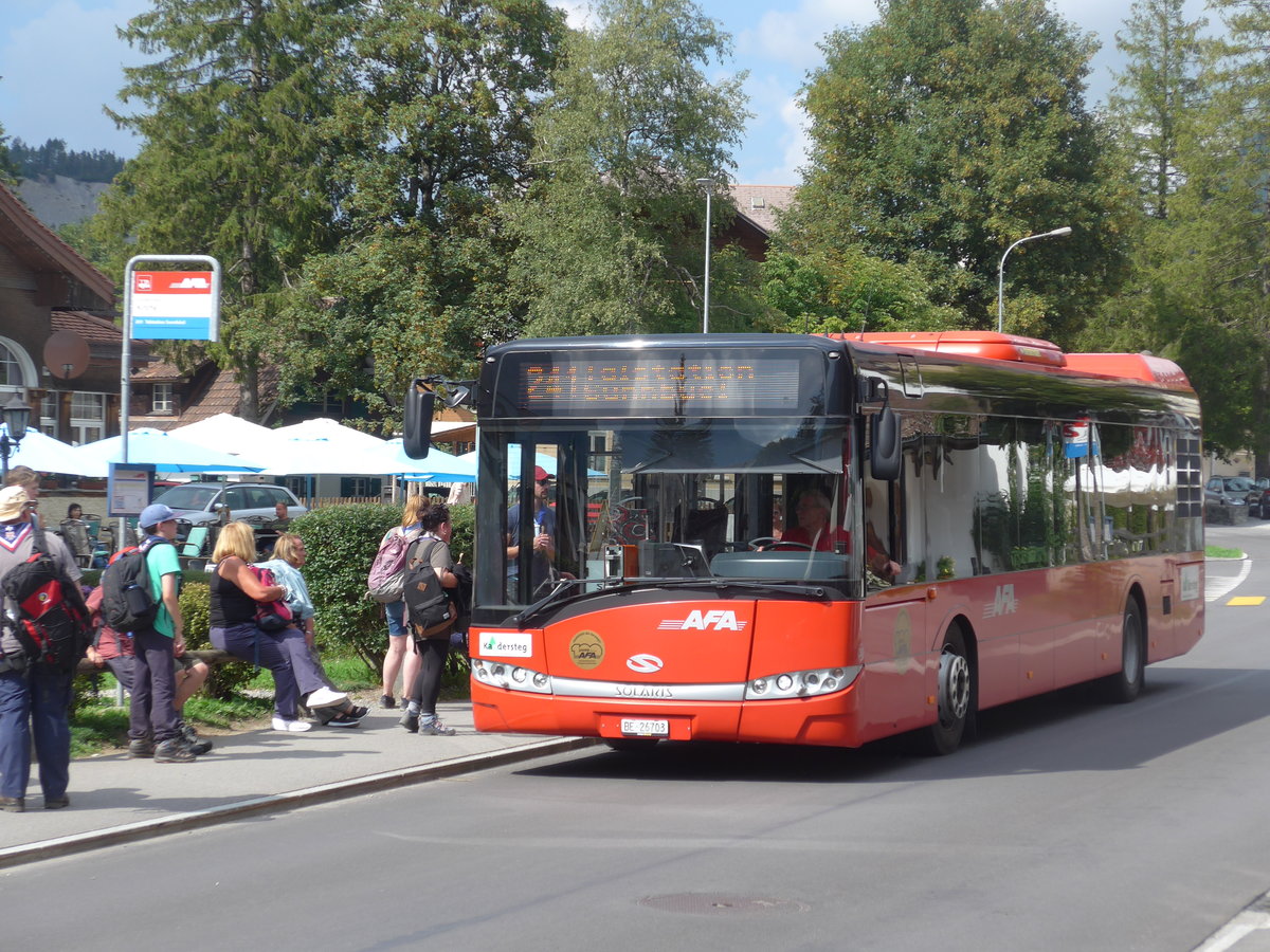 (196'078) - AFA Adelboden - Nr. 30/BE 26'703 - Solaris am 19. August 2018 in Kandersteg, Kirche