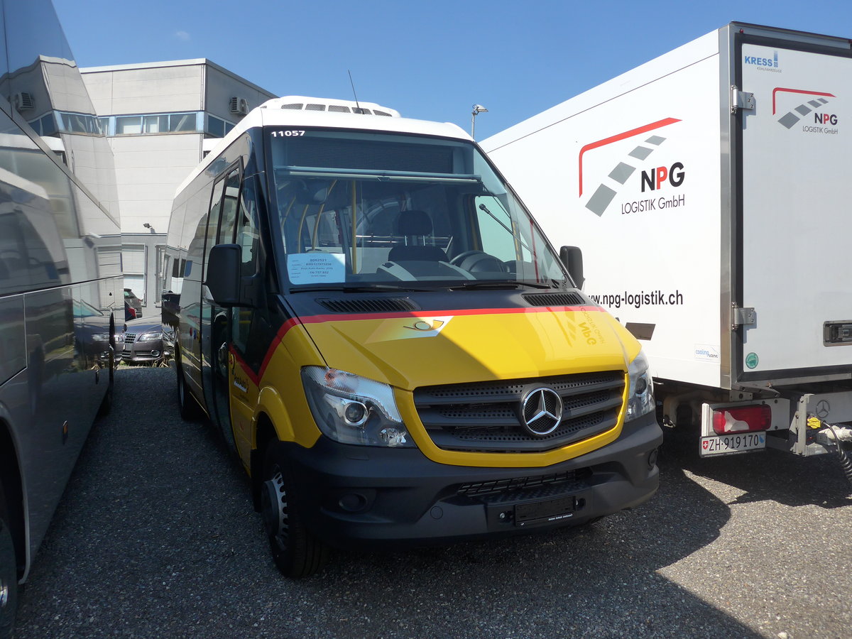 (196'163) - PostAuto Nordschweiz - Mercedes am 20. August 2018 in Kloten, EvoBus