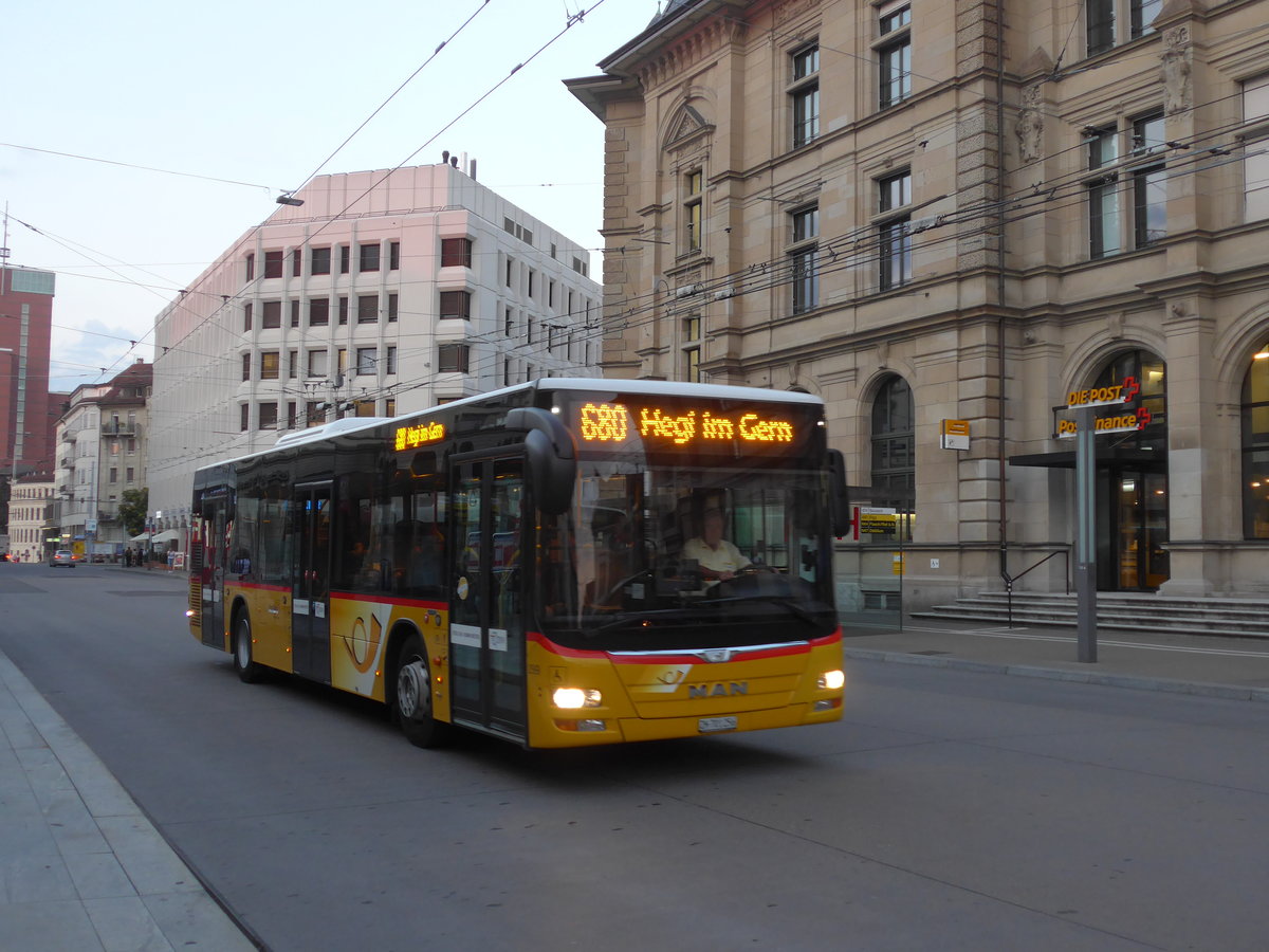 (196'177) - Steiger, Schlatt - Nr. 299/ZH 701'256 - MAN am 20. August 2018 beim Hauptbahnhof Winterthur