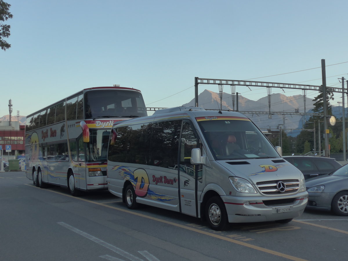 (197'968) - Dysli, Bern - Nr. 30/BE 212'616 - Mercedes am 27. September 2018 in Thun, CarTerminal