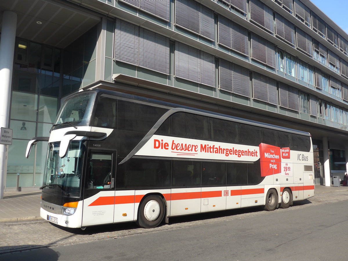 (198'369) - Aus Tschechien: Student Agency, Brno - 9B6 5210 - Setra am 17. Oktober 2018 in Nrnberg, Zentraler Busbahnhof