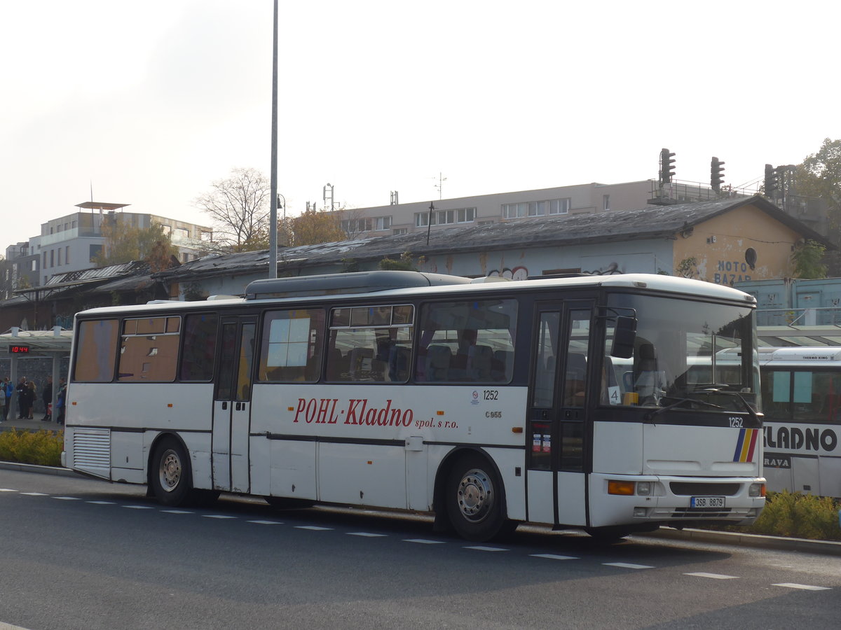 (198'528) - POHL, Kladno - Nr. 1252/3SB 8879 - Karosa am 19. Oktober 2018 in Praha, Ndraz Veleslavn