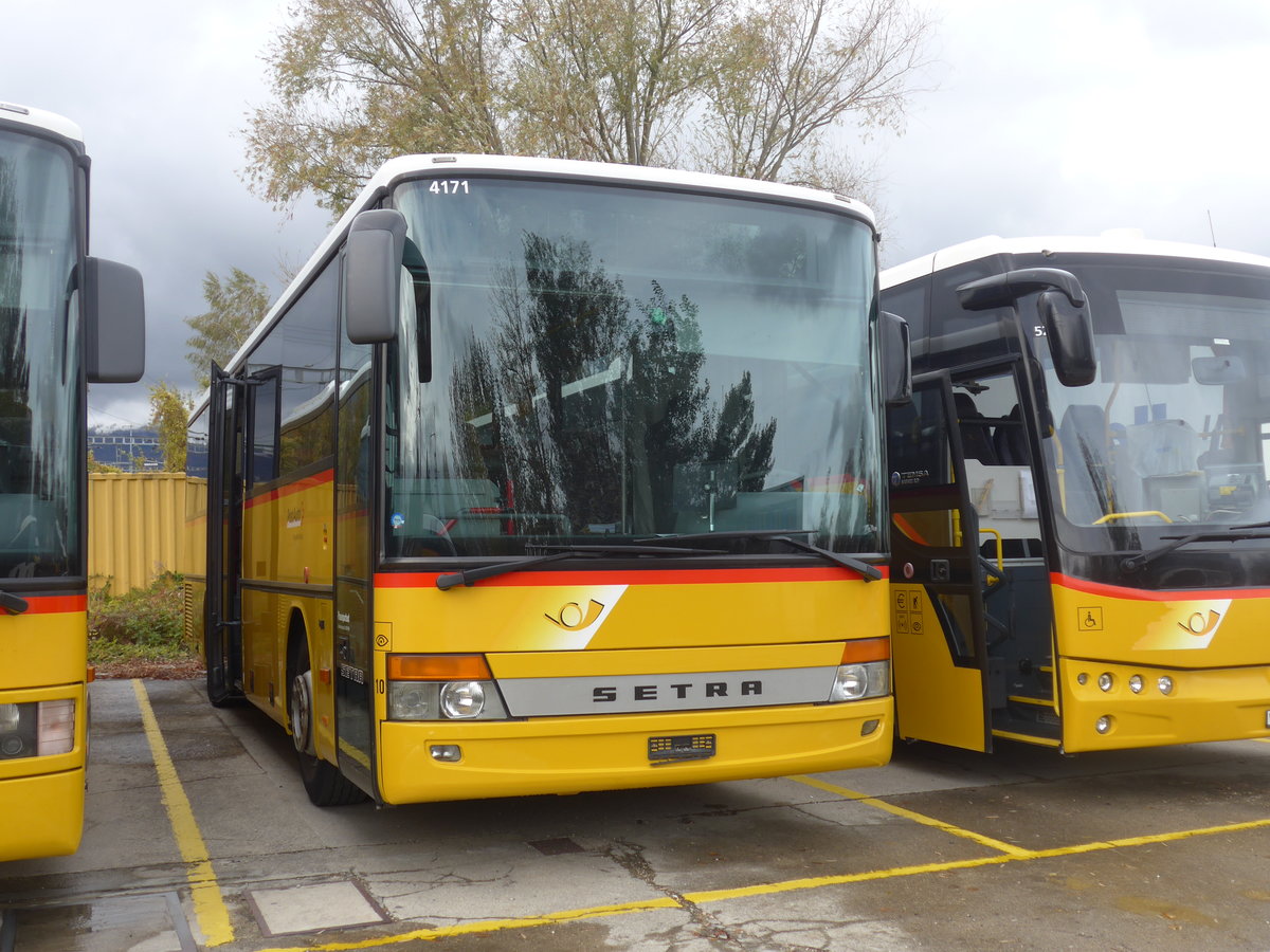 (199'020) - Thepra, Stans - Nr. 10 - Setra am 28. Oktober 2018 in Yverdon, Postgarage