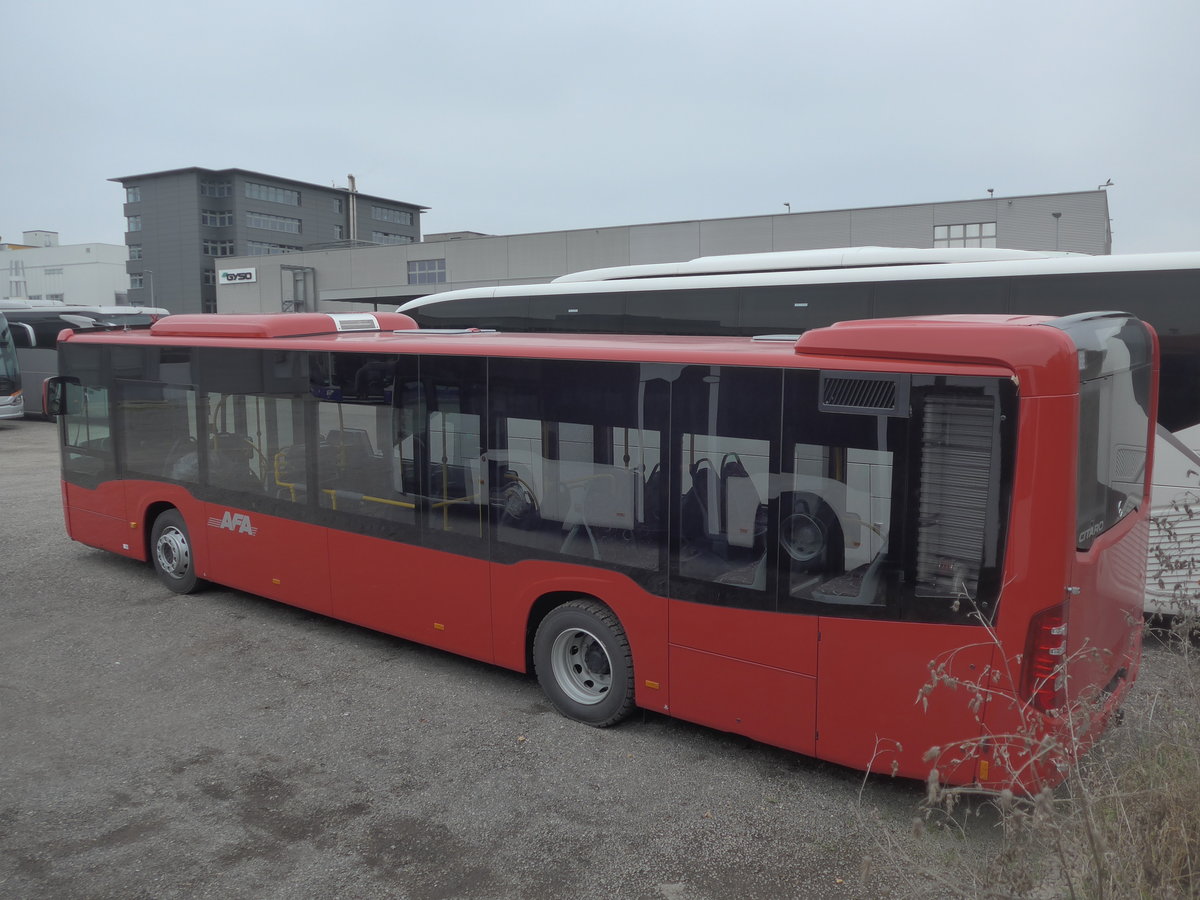 (199'416) - AFA Adelboden - Nr. 93* - Mercedes am 18. November 2018 in Kloten, EvoBus (* flschlicherweise mit Nr. 54 beschriftet!)