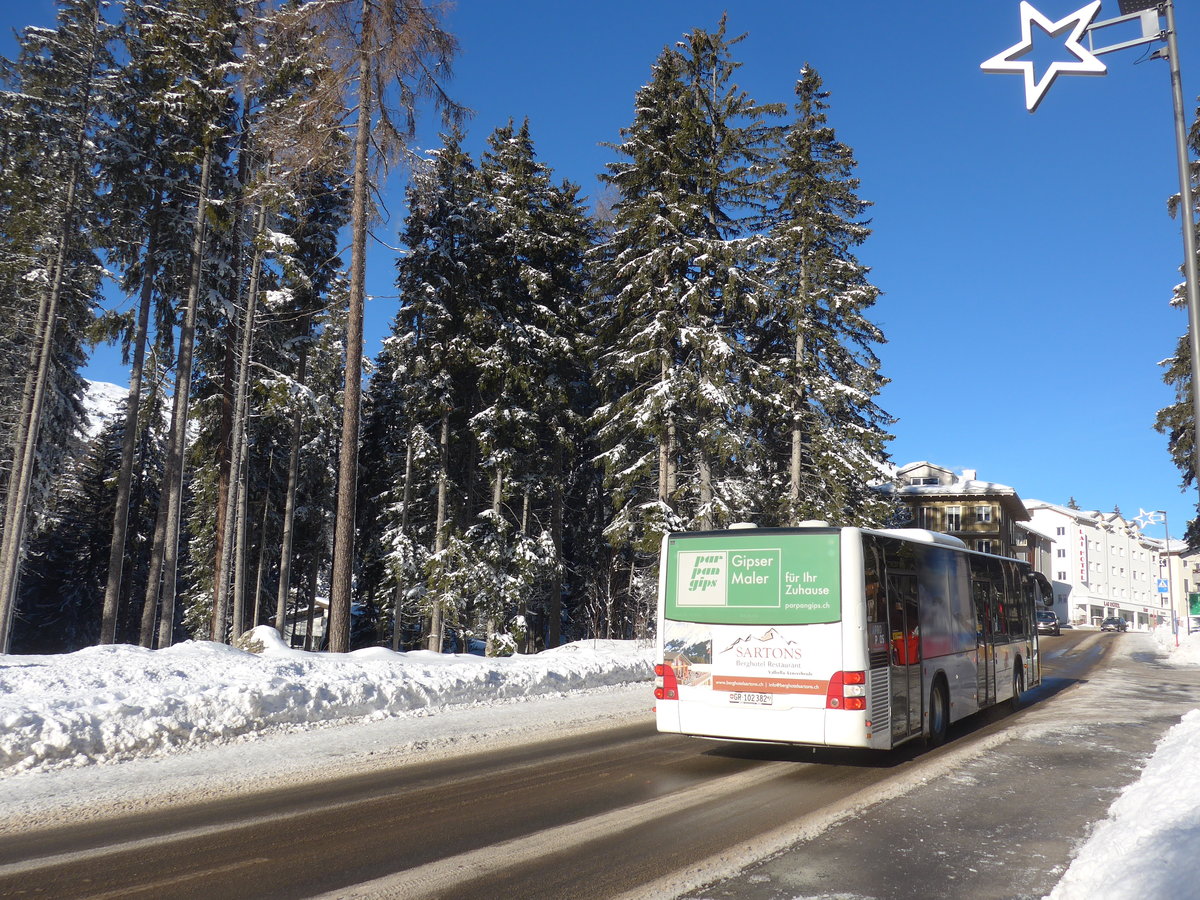 (200'279) - Bossi&Hemmi, Tiefencastel - GR 102'382 - MAN am 26. Dezember 2018 in Lenzerheide, Voa Principale