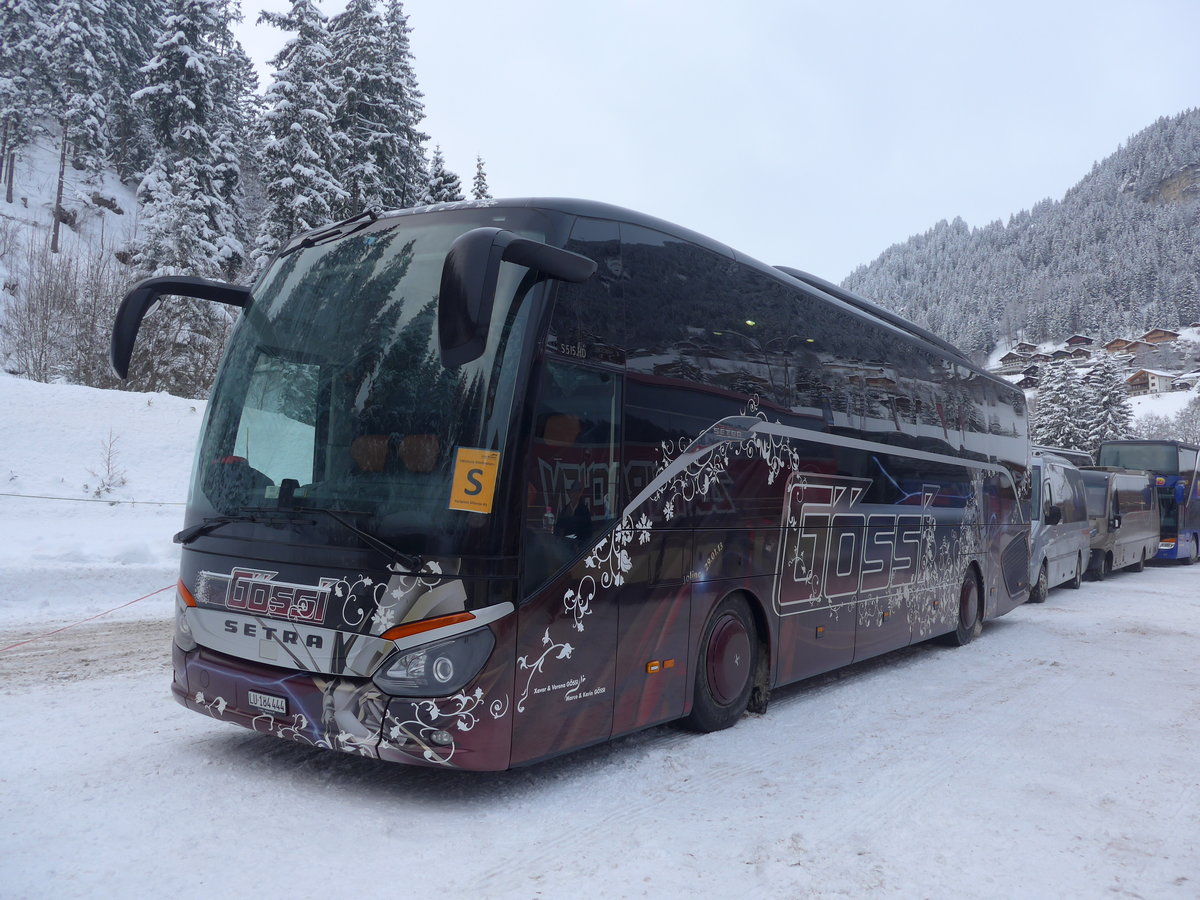 (200'749) - Gssi, Horw - LU 184'444 - Setra am 12. Januar 2019 in Adelboden, ASB