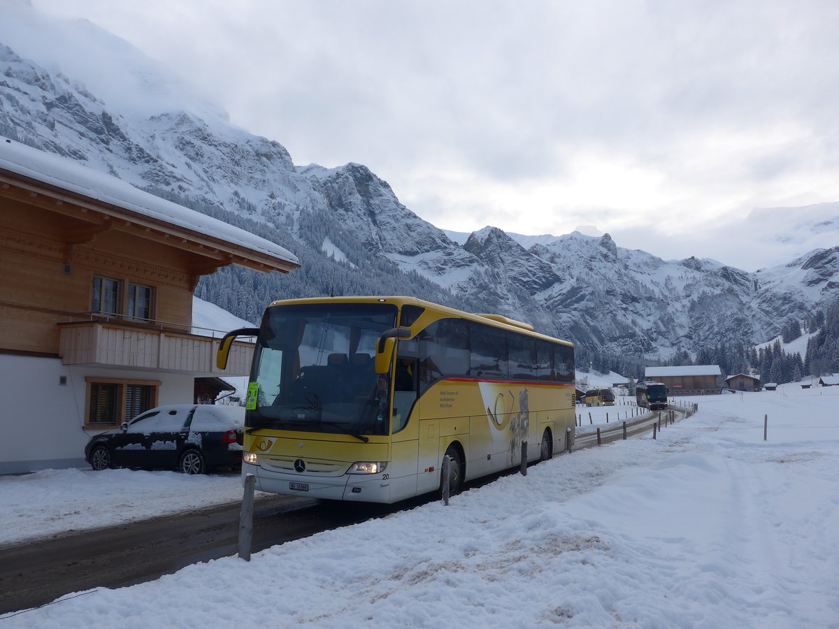 (200'825) - Tschannen, Zofingen - Nr. 20/AG 16'360 - Mercedes am 12. Januar 2019 in Adelboden, Weltcup