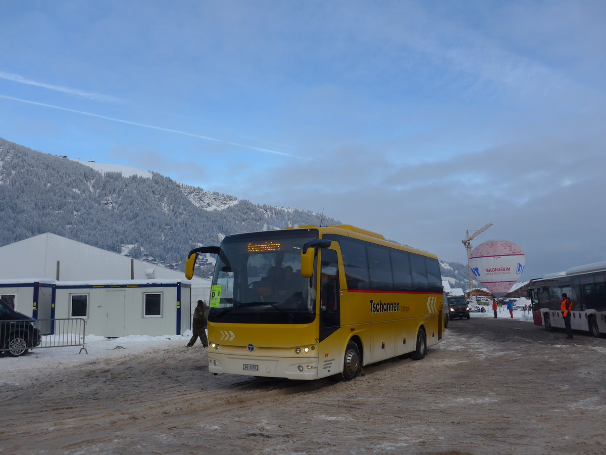 (200'836) - Tschannen, Zofingen - Nr. 17/AG 6175 - Temsa am 12. Januar 2019 in Adelboden, Weltcup