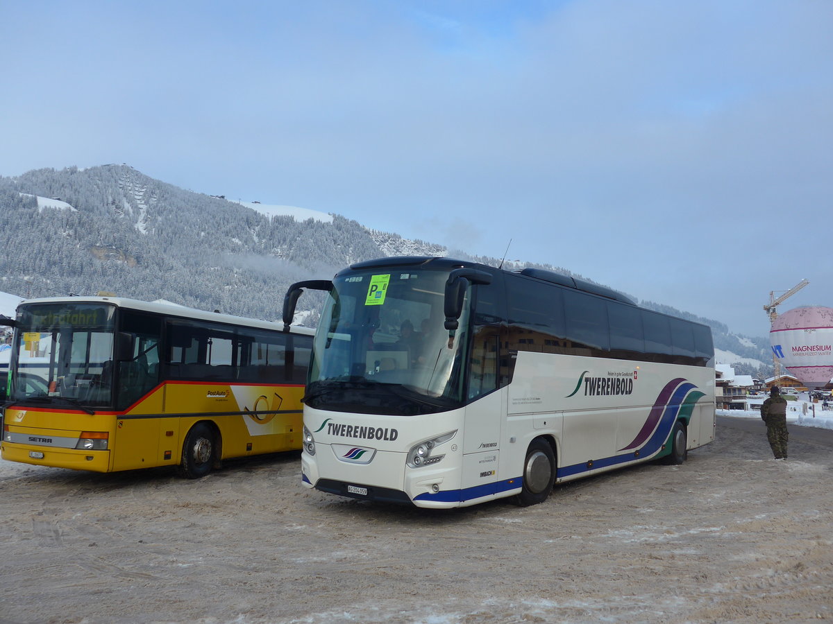 (200'851) - Twerenbold, Baden - Nr. 43/AG 204'059 - VDL am 12. Januar 2019 in Adelboden, Weltcup