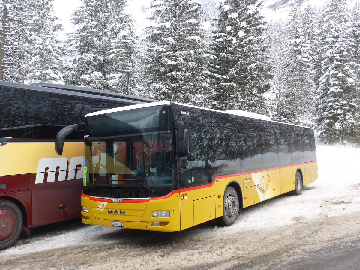 (200'917) - Steiner, Messen - SO 20'141 - MAN am 12. Januar 2019 in Adelboden, Unter dem Birg