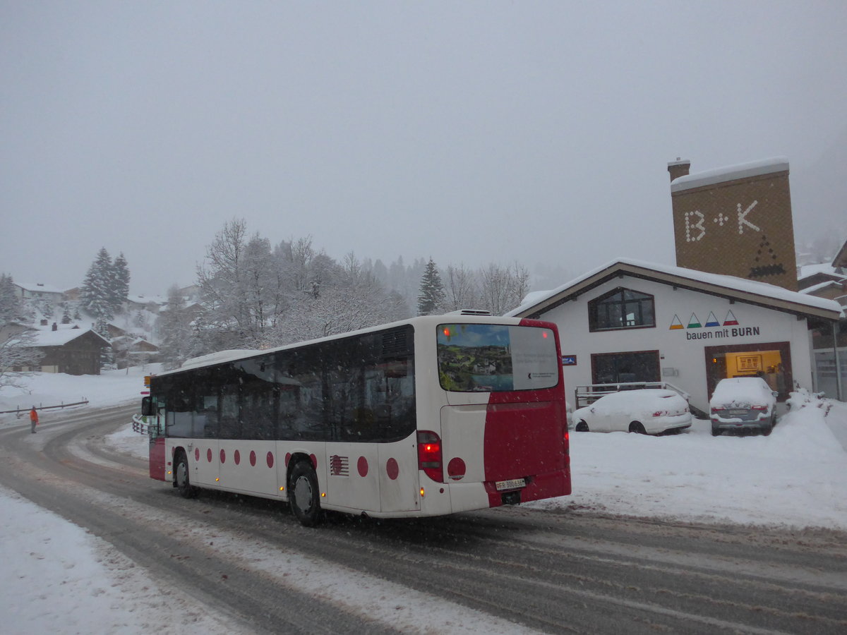 (201'024) - Wieland, Murten - Nr. 58/FR 300'636 - Setra am 13. Januar 2019 in Adelboden, Oey